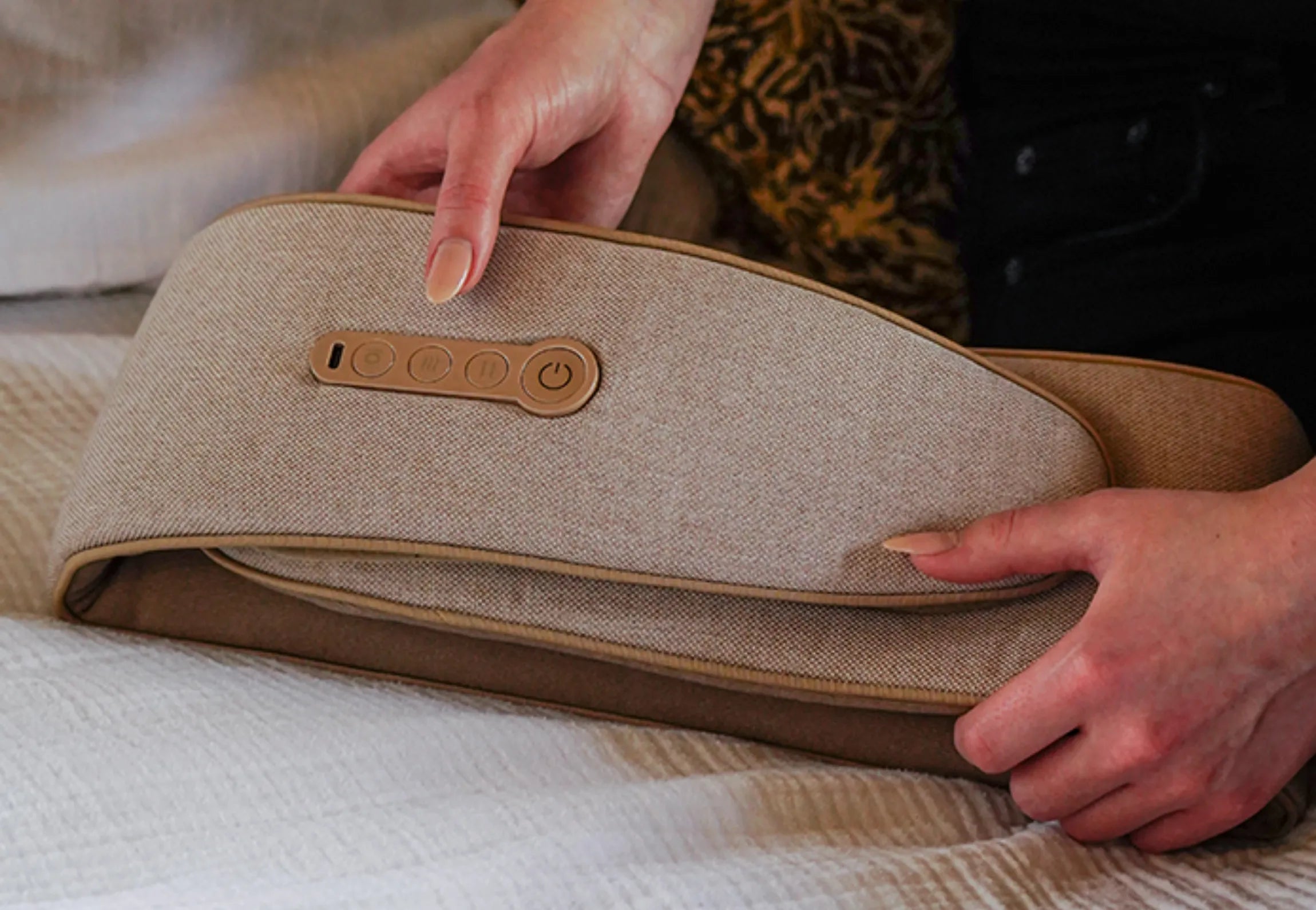 WAIST MASSAGER - Ceinture massante chauffante ventre et bas du dos