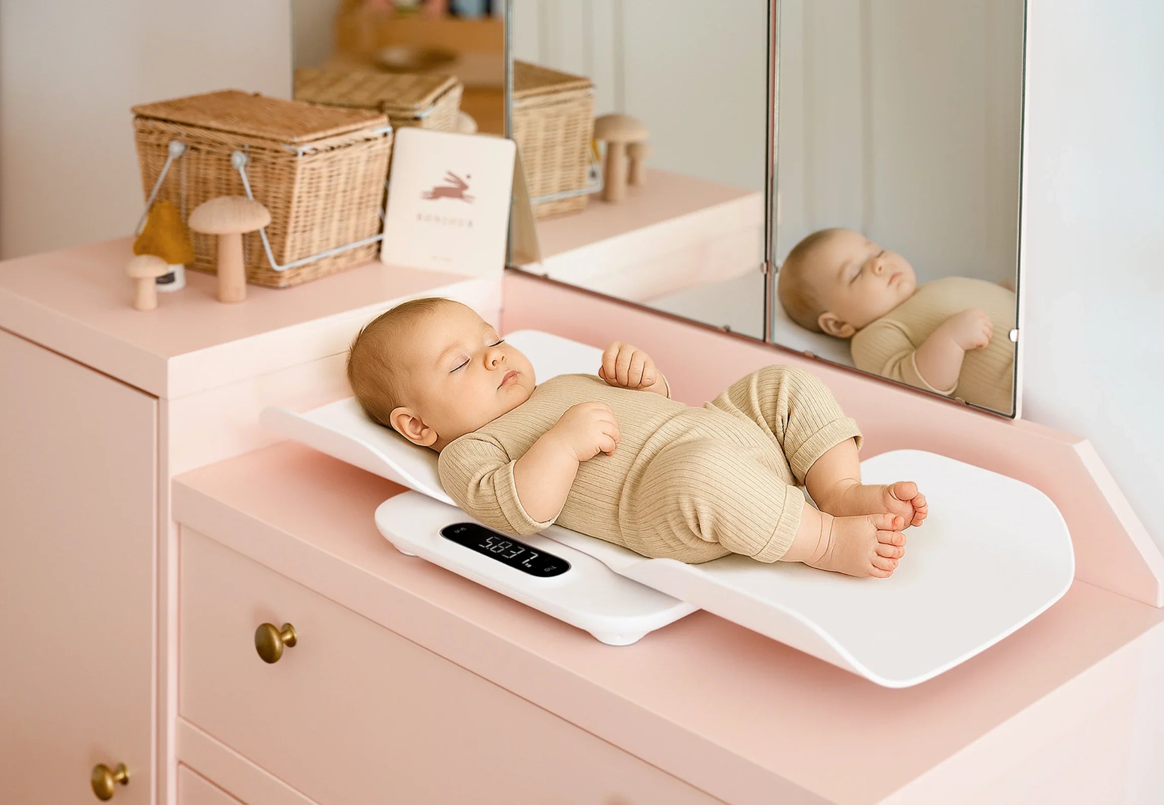 BABY FIT - Pèse-bébé évolutif 2 en 1