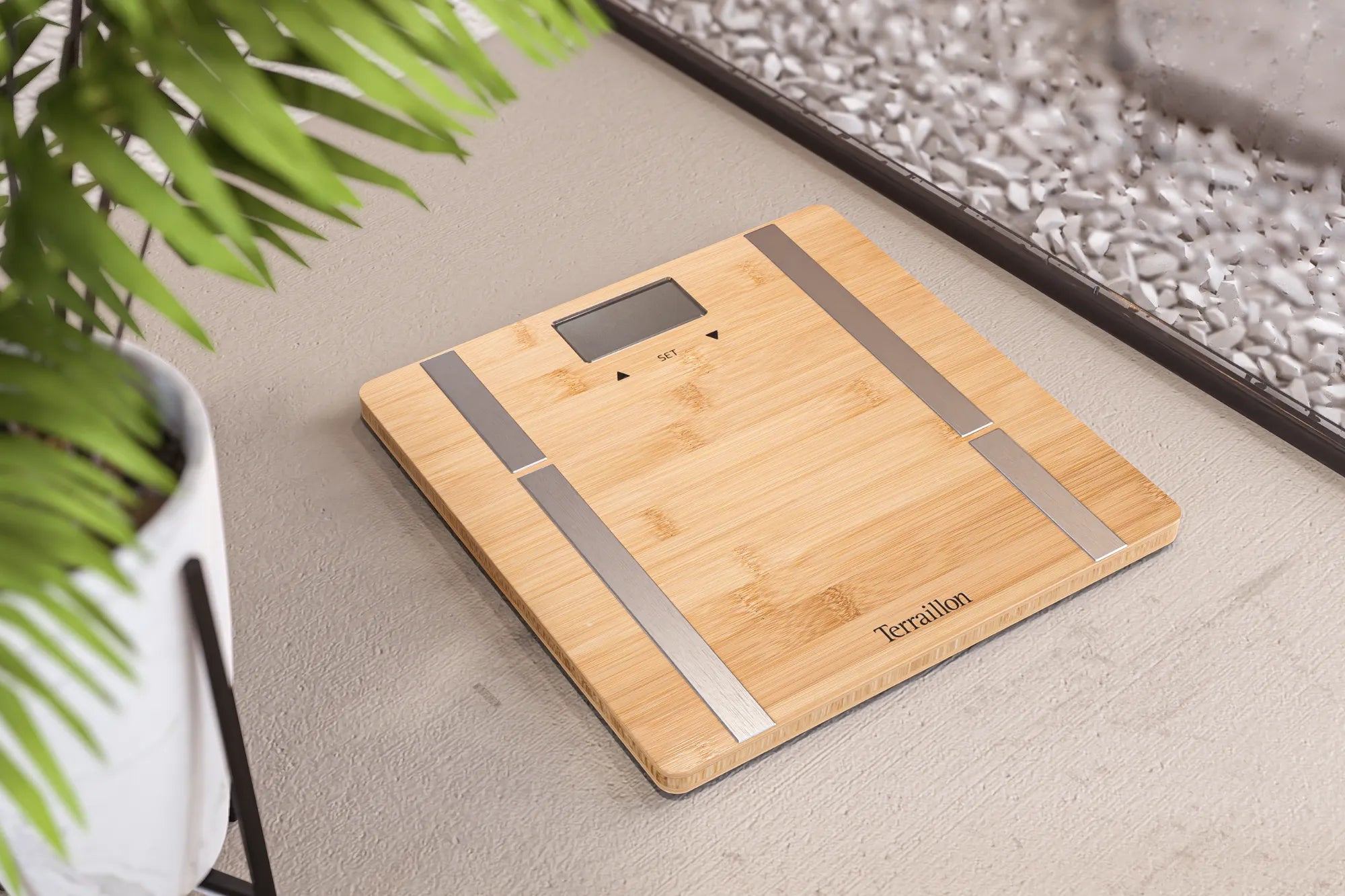 Bamboo fit en biais salle de bain