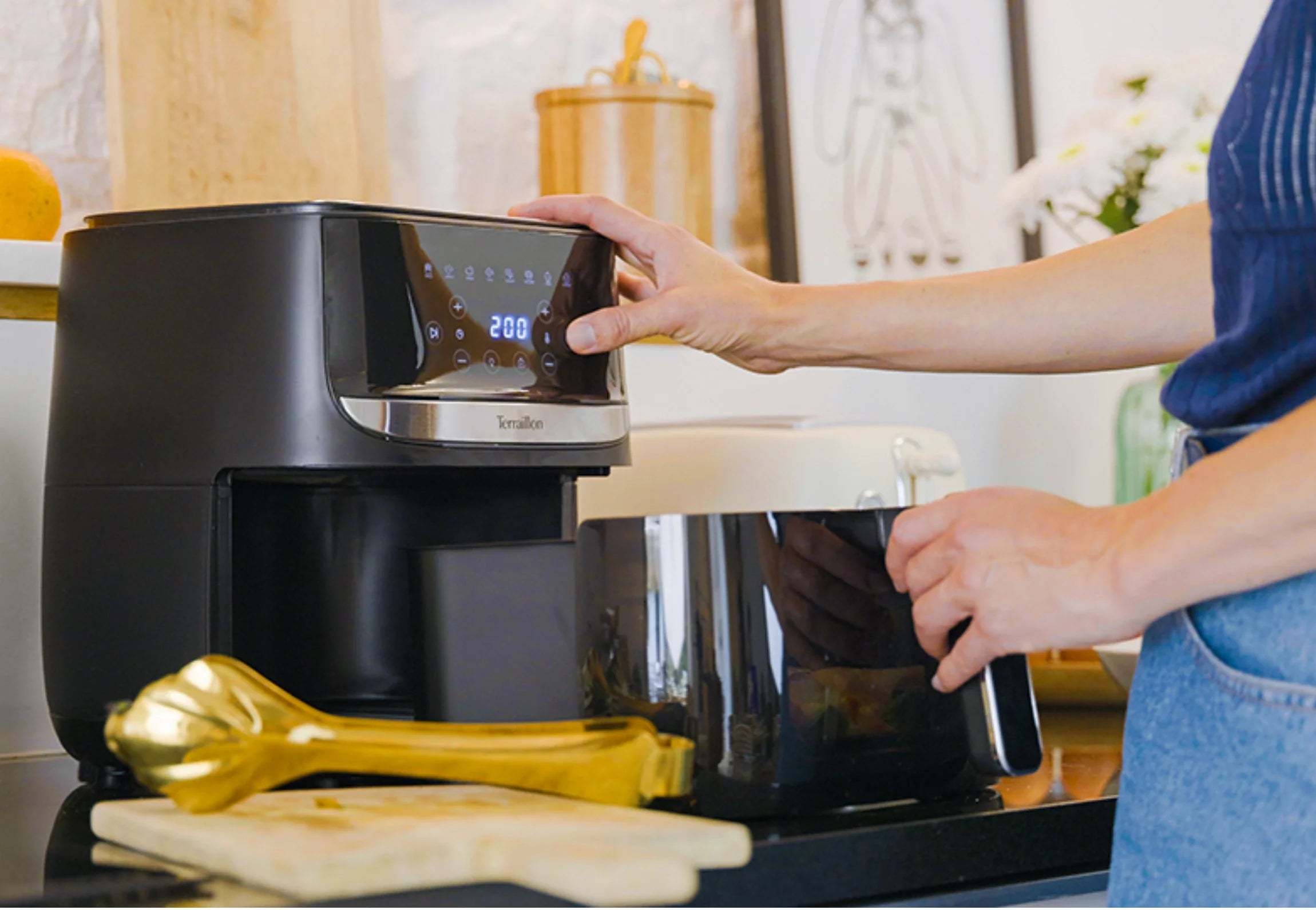 COOK & FRY SMART – Ölfreie Fritteuse mit integrierter Waage