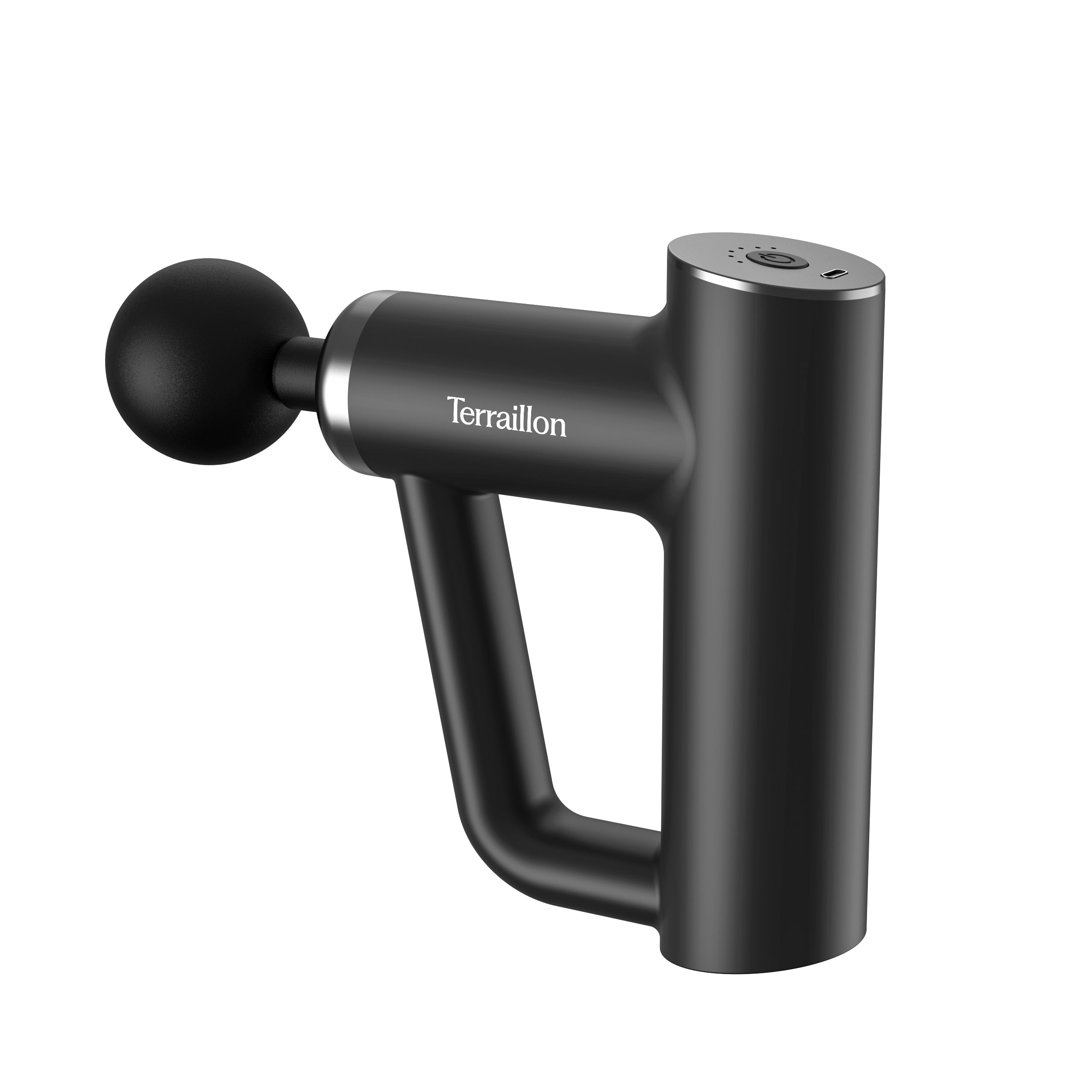 FITNESS MASSAGER Noir - Pistolet de massage multizones