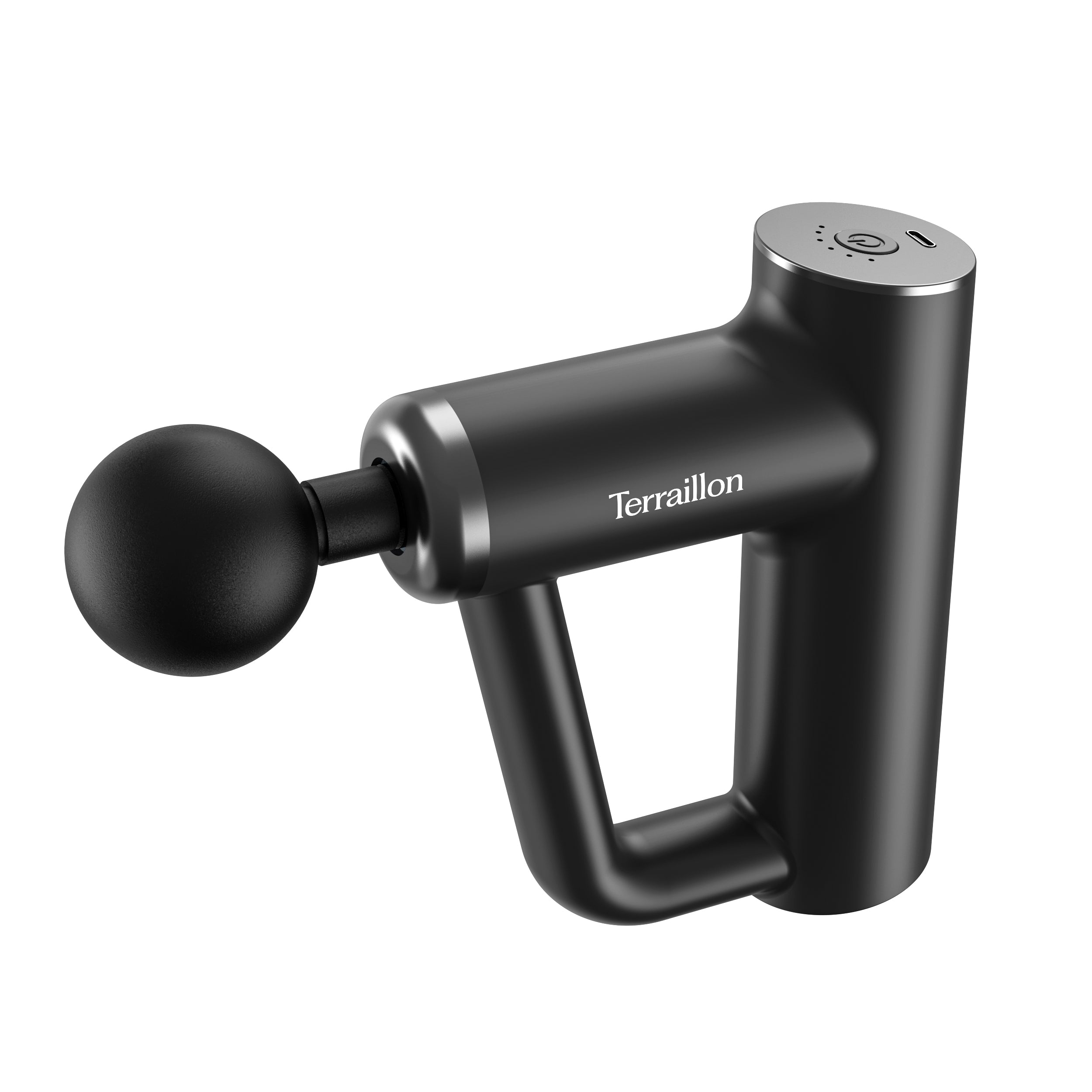 FITNESS MASSAGER Noir - Pistolet de massage multizones