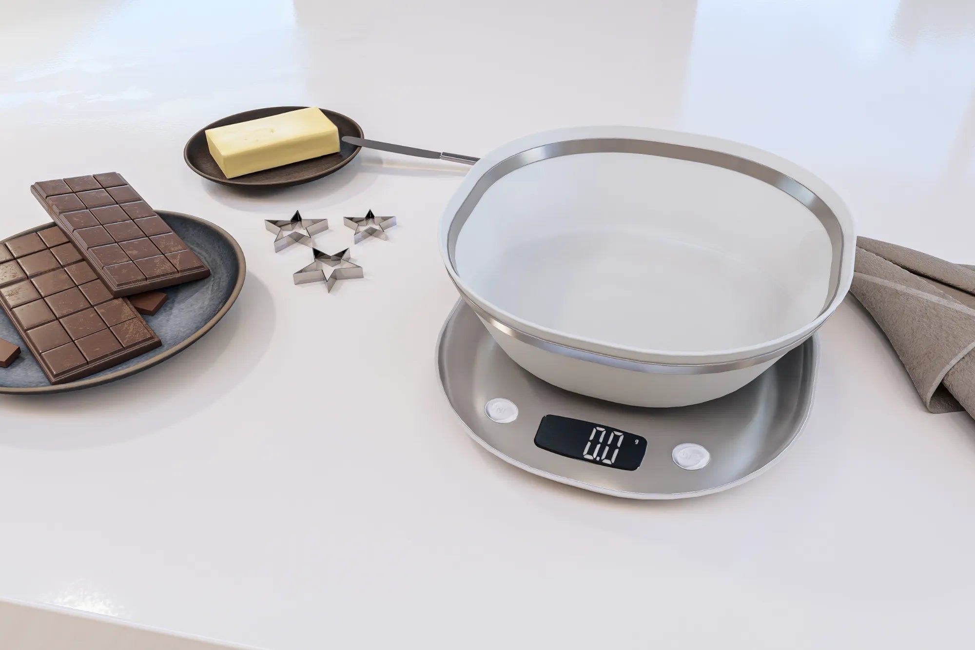 MACARON + GLACEE & BOL - Balance de cuisine électronique