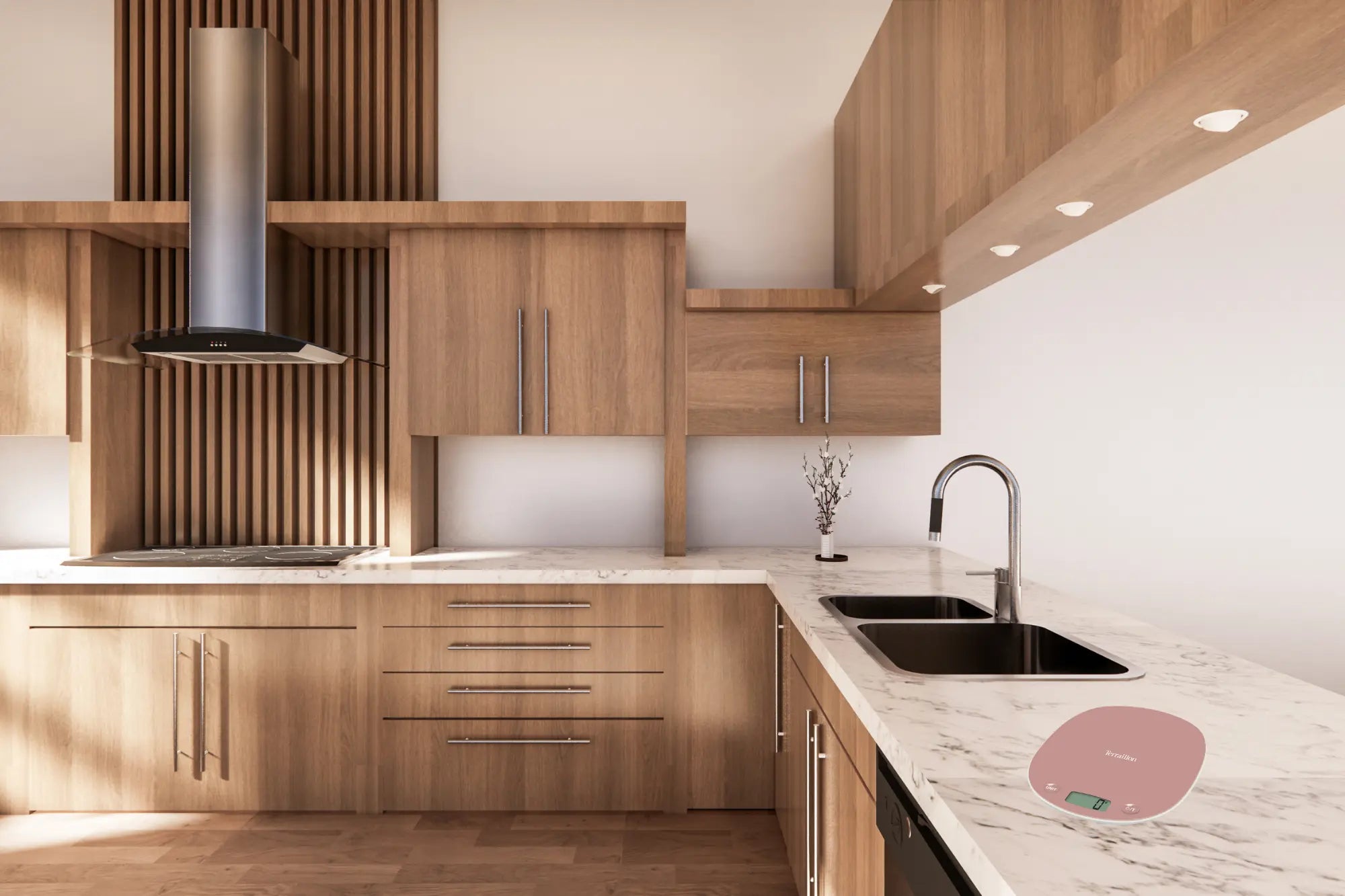 MACARON RECYCLE FLEUR DE CERISIER - Balance de cuisine électronique