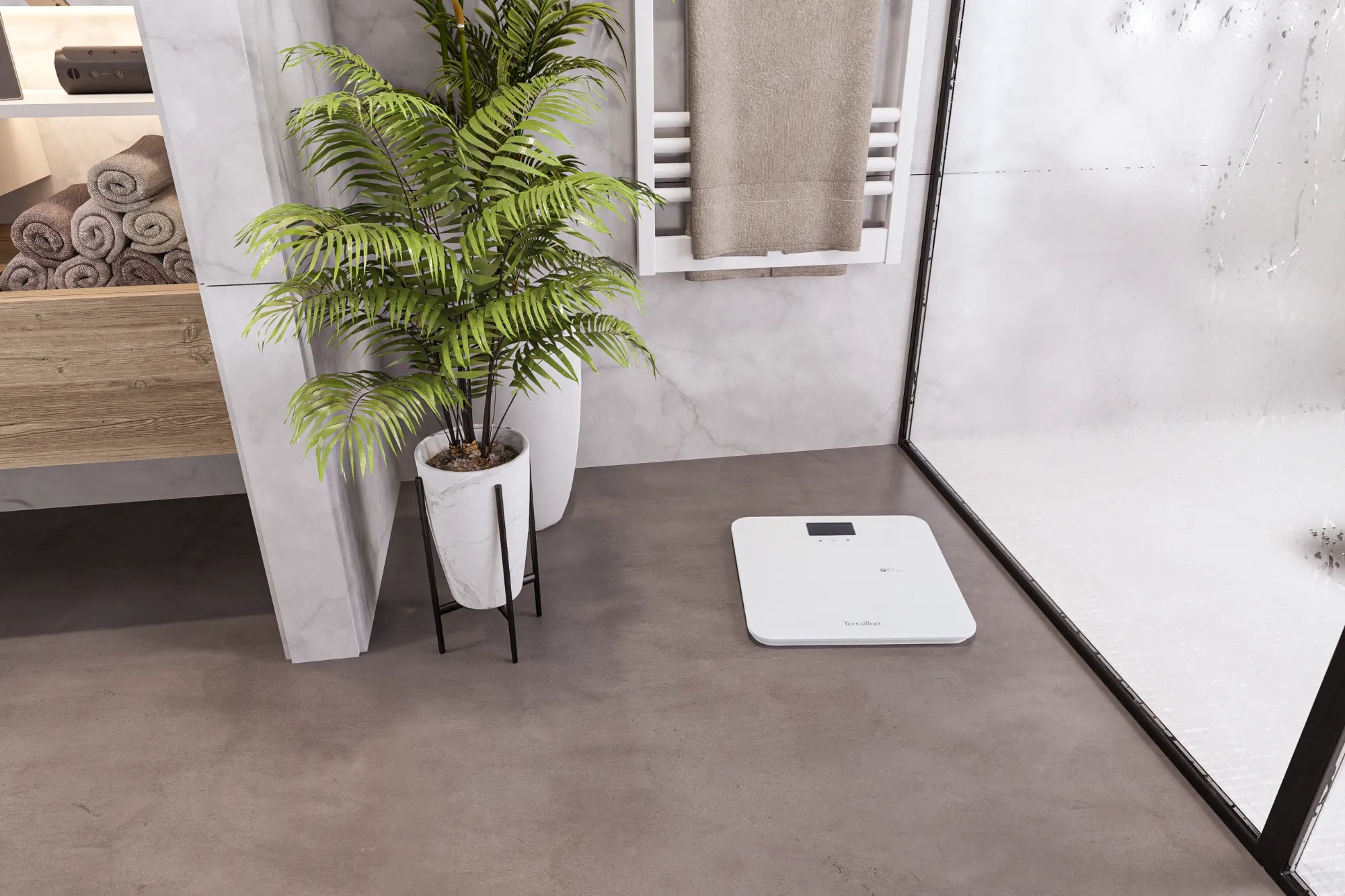 MASTER FORM ULTRA - Pèse-personne connecté wifi avec calcul de l'IMC