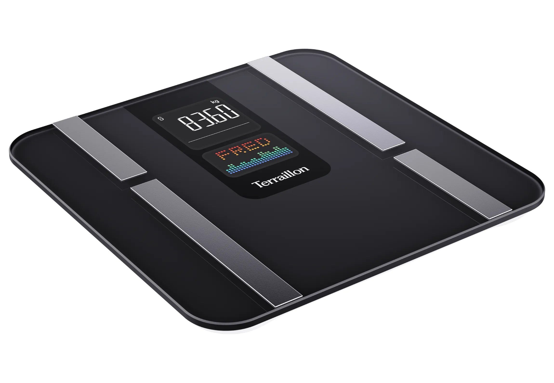 Pèse-personne connecté BODY COLOR CONNECT Bluetooth précis et pratique vue de côté