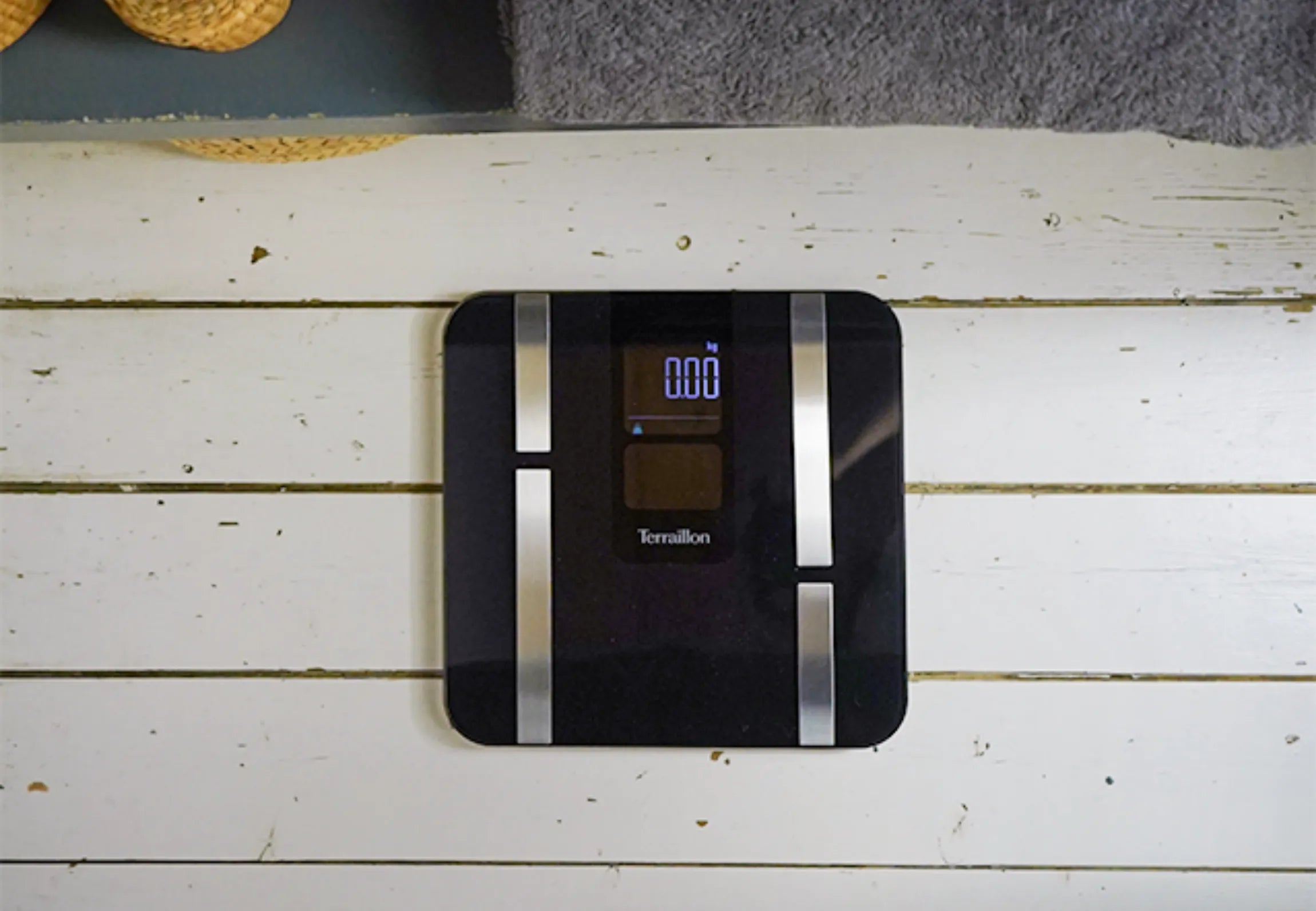 Pèse-personne connecté BODY COLOR CONNECT Bluetooth précis et pratique vue du haut