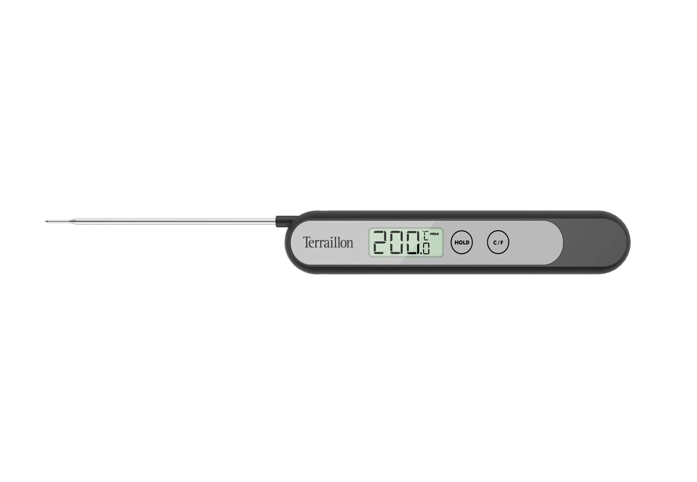 Thermomètre de cuisine THERMO DYNAMO sans pile pratique et précis avec sonde rétractable