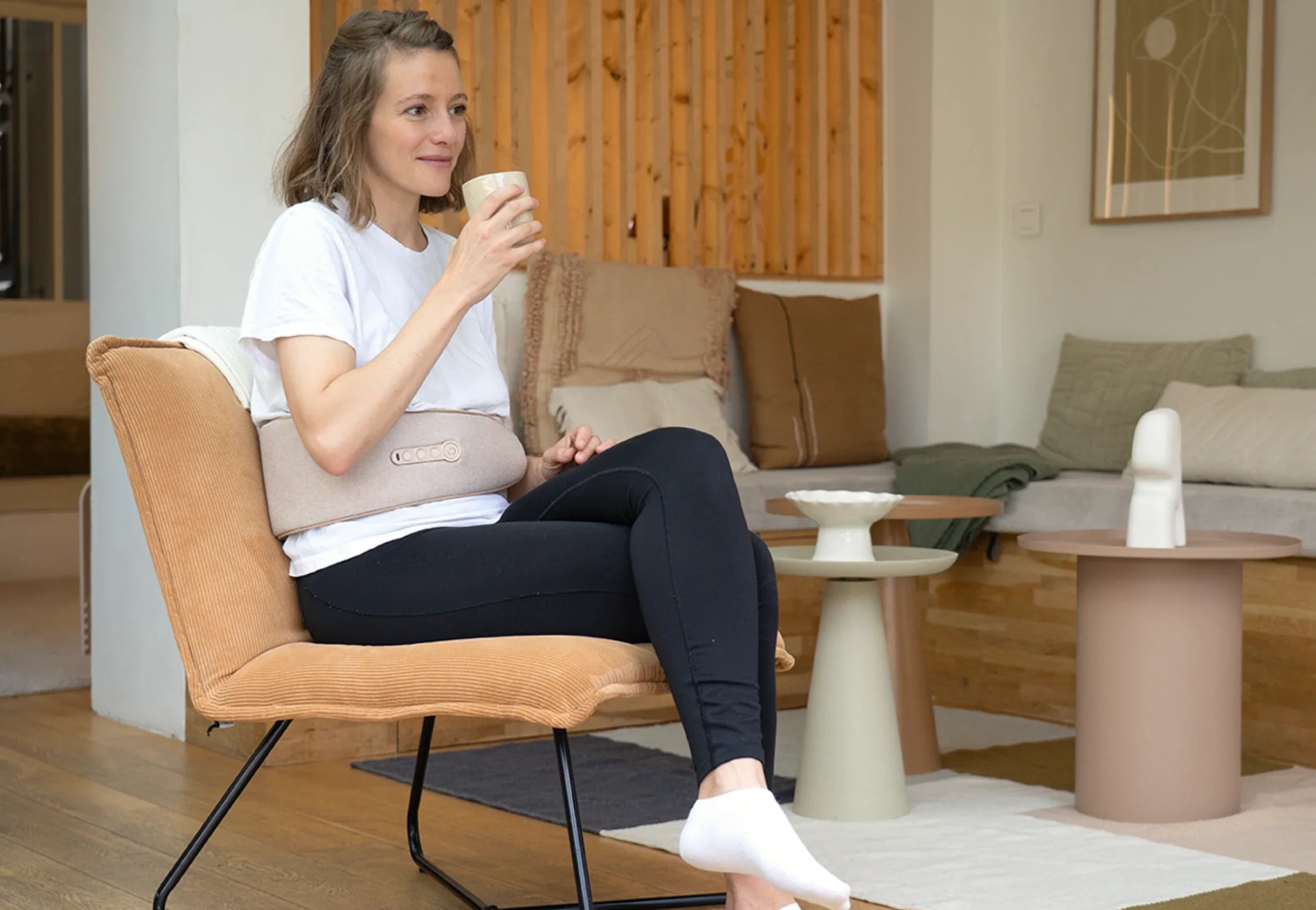 WAIST MASSAGER - Ceinture massante chauffante ventre et bas du dos