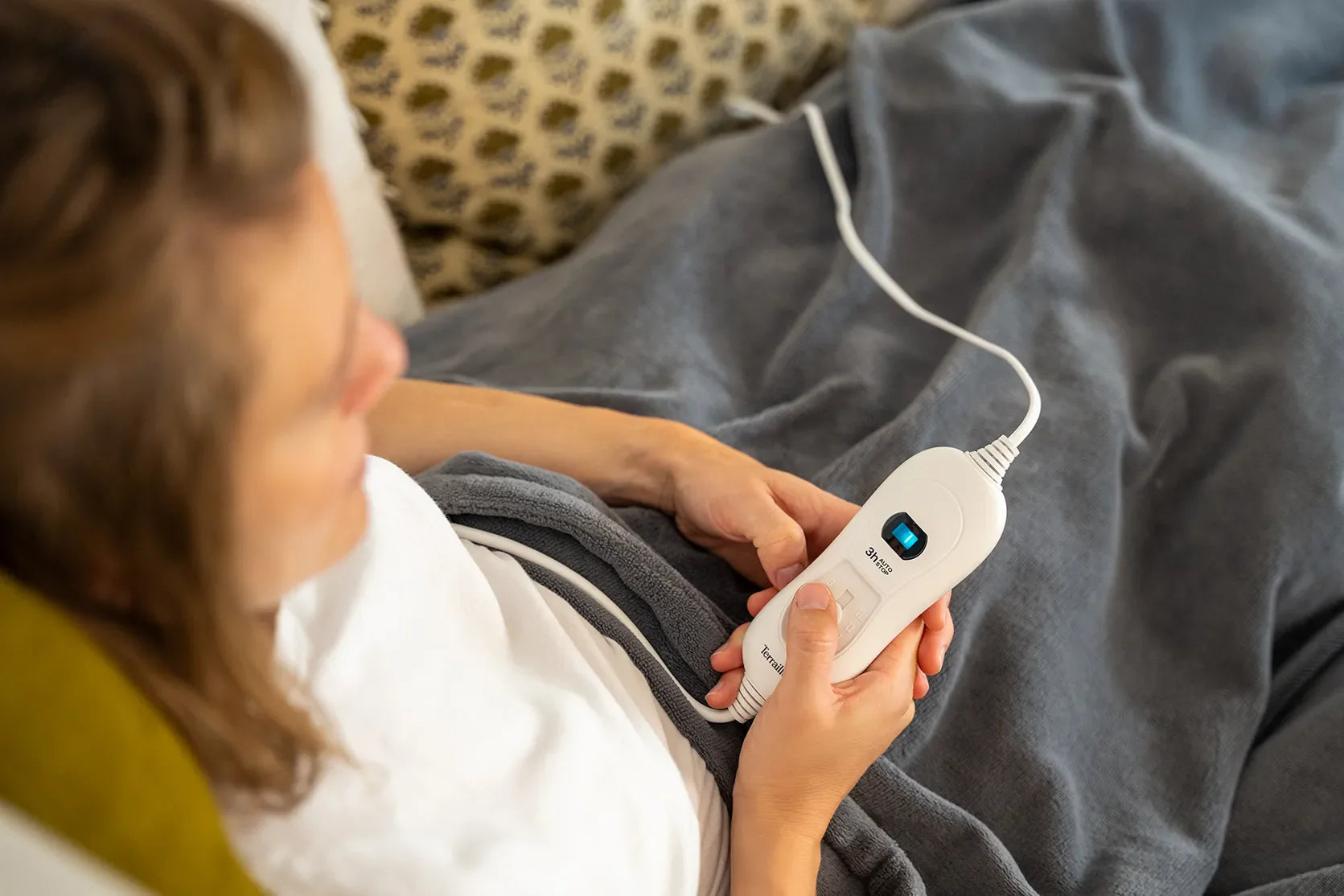 Plaid Chauffant COZY- Solution de chaleur douce