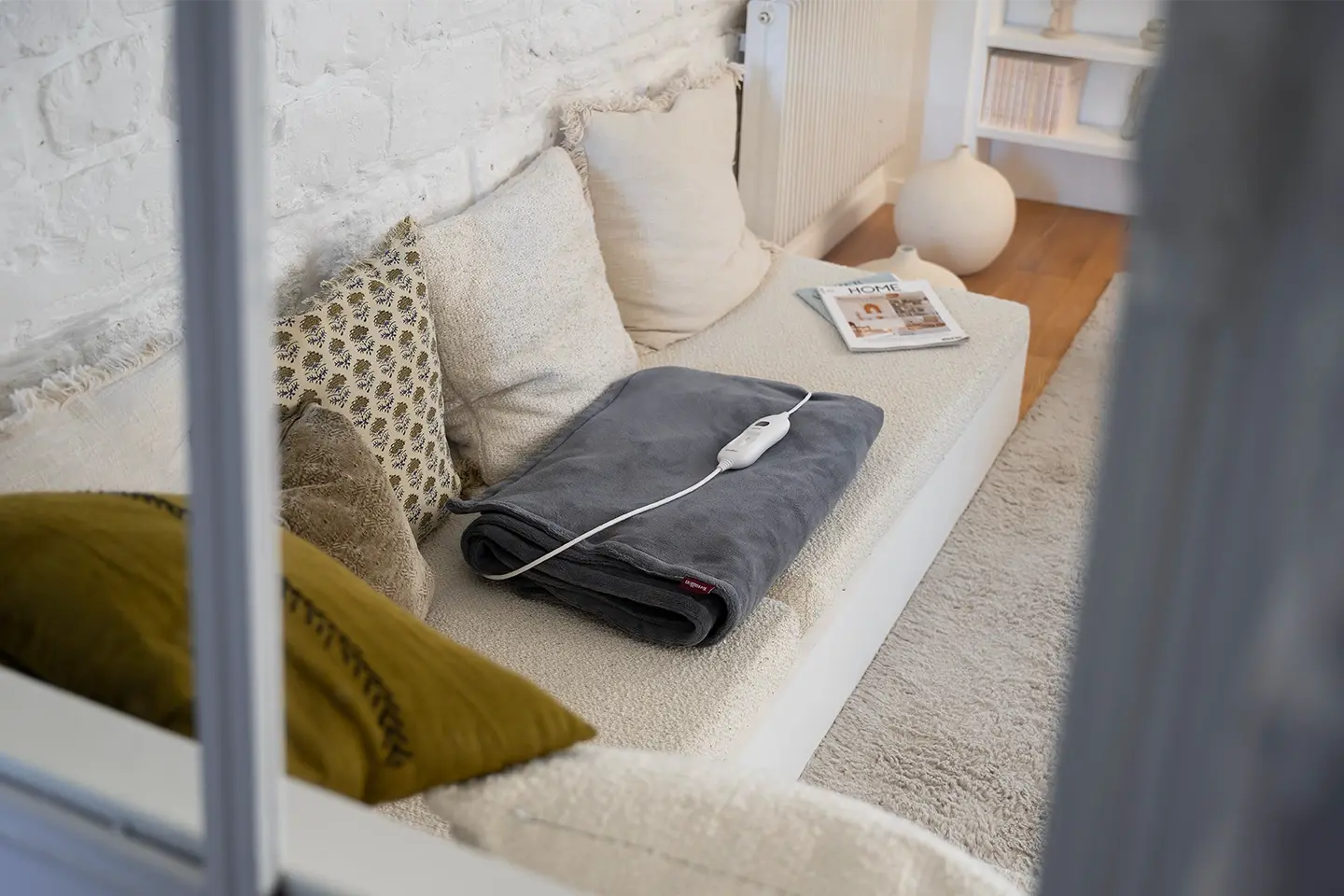 Plaid Chauffant COZY- Solution de chaleur douce