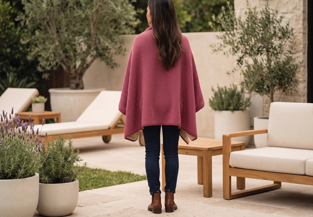 NOOMA - Poncho chauffant nomade