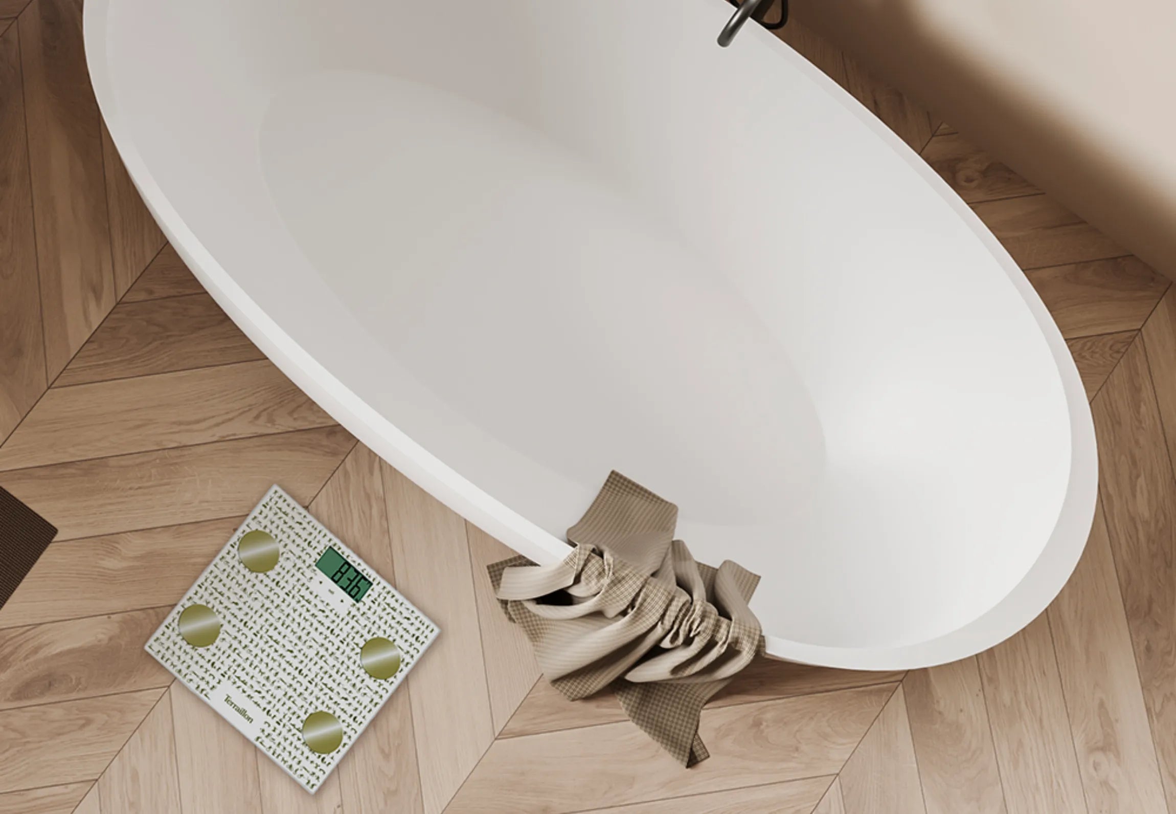 BODY ATHLETE CONNECT – Körperfettwaage mit Bluetooth-Verbindung