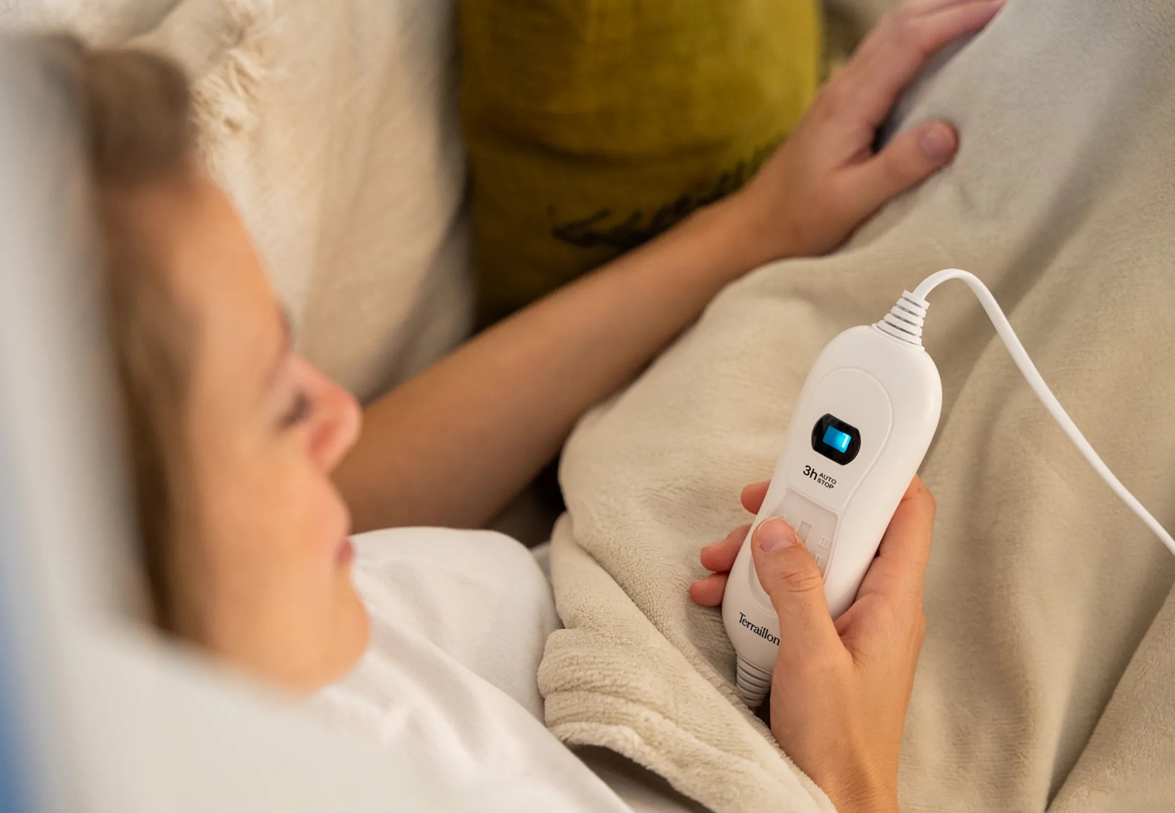 Plaid Chauffant COZY- Solution de chaleur douce