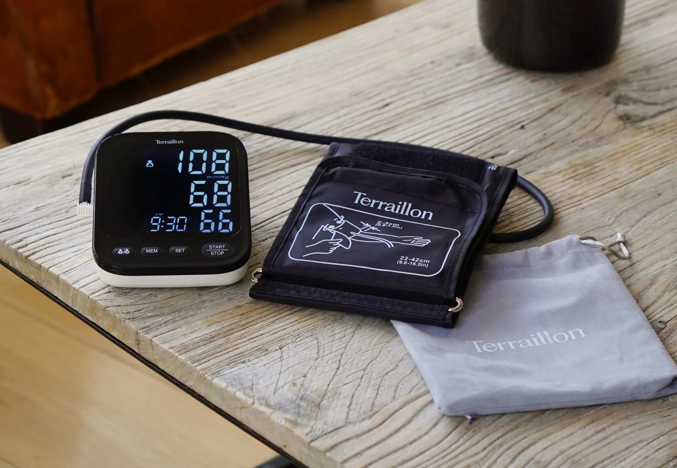 Tensio bras Tensiomètre affichage Grand écran LCD