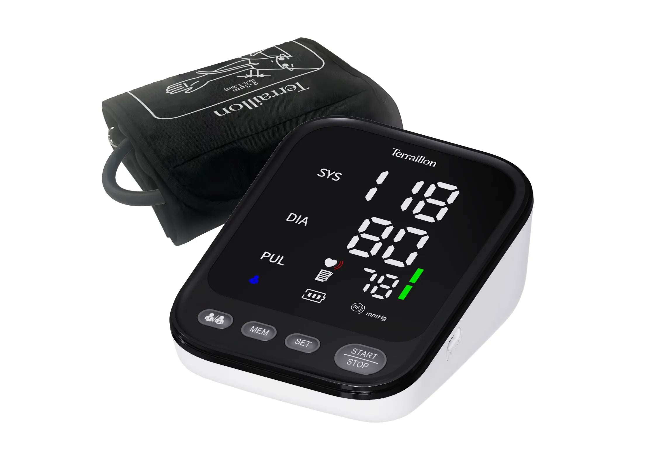 Tensiomètre bras TB251 mesure précise et fiable de la tension artérielle